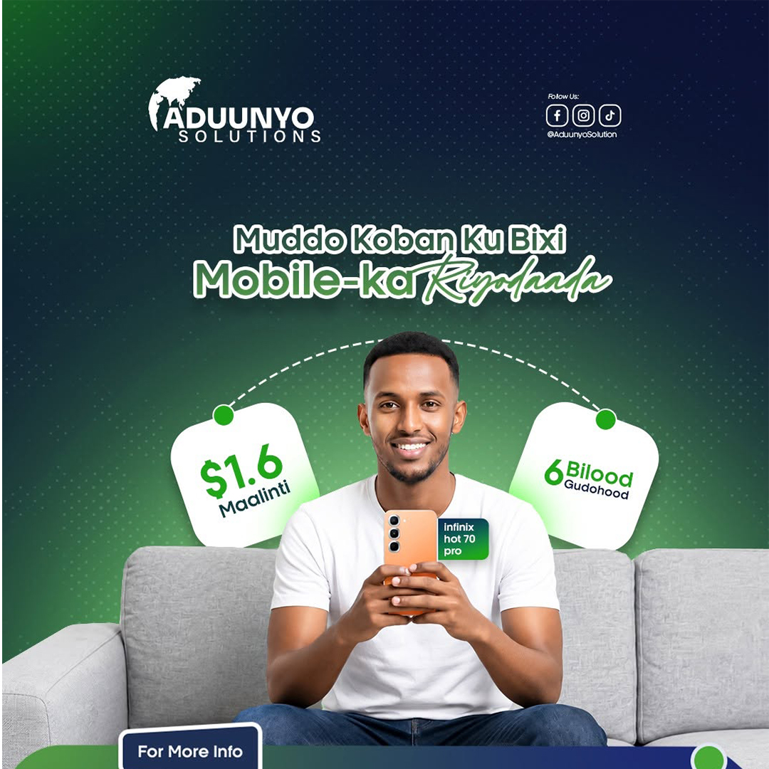 Aduunyo promo banner 5